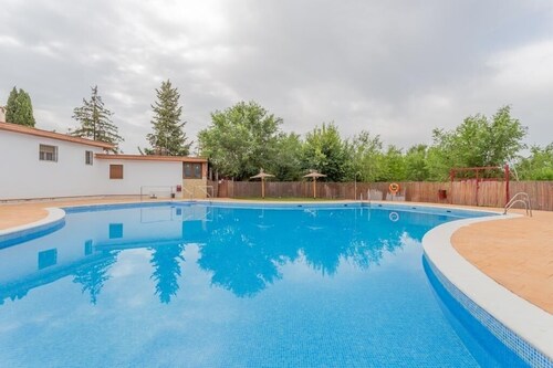 Bungalow with gardens and pool