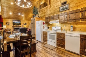 Microwave, dishwasher, coffee/tea maker