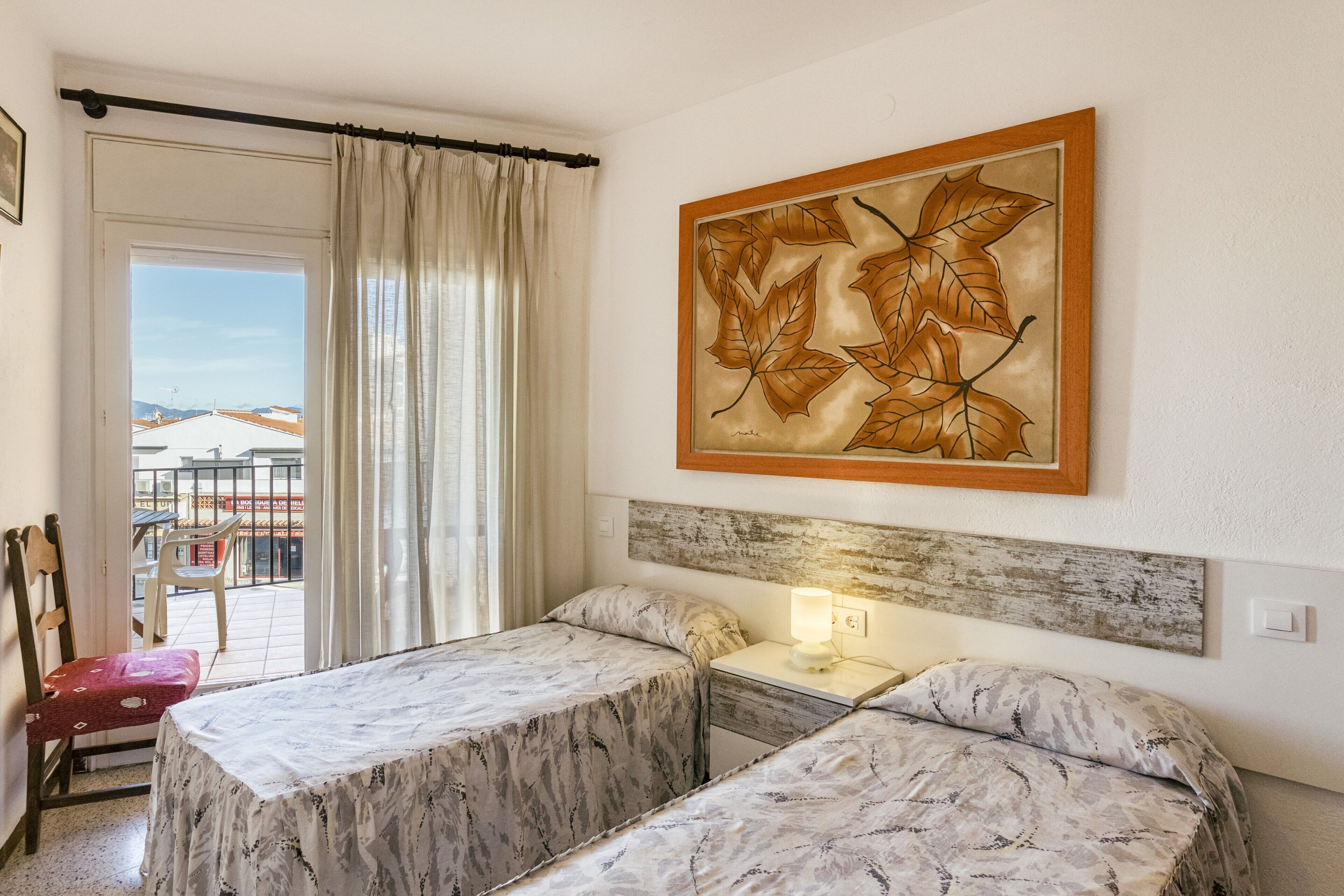 2 dormitorios y ropa de cama