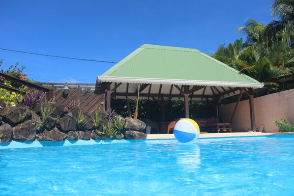 Alberca al aire libre 