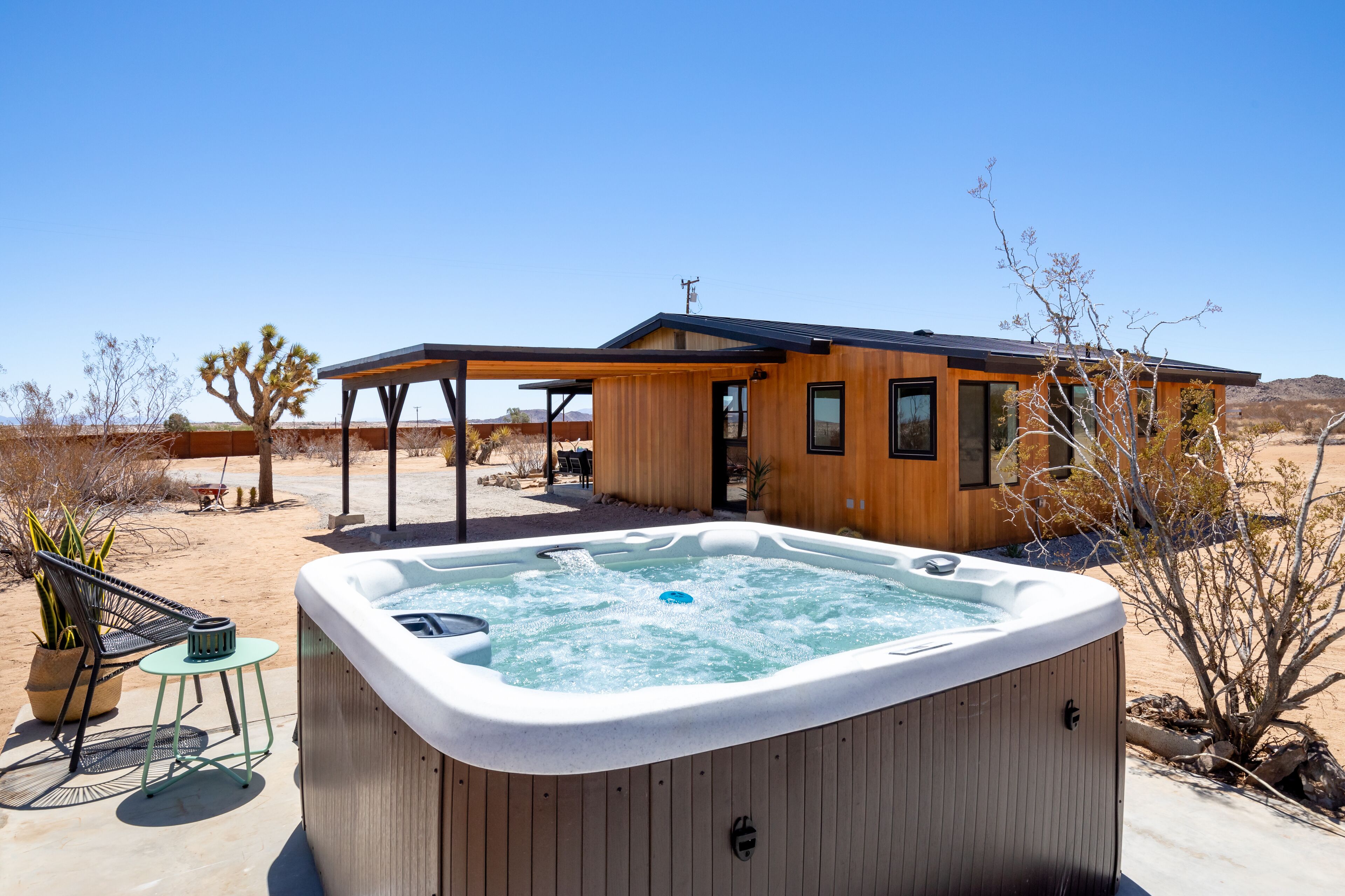 Incredibly designed stargazing paradise with Southwest and Scandinavian vibes