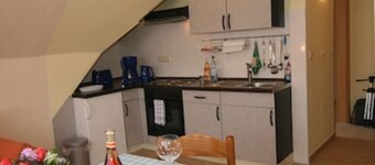 Cozy apartment with a view of the beautiful Spreewald.