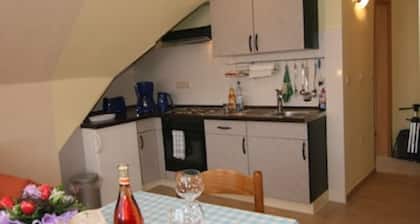 Cozy apartment with a view of the beautiful Spreewald.