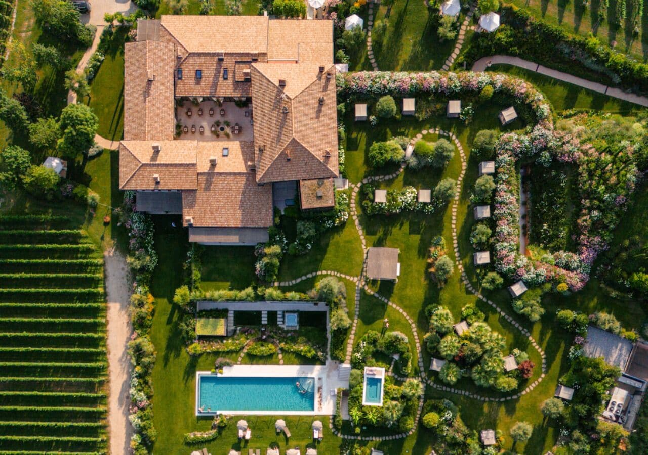 Facciata della struttura