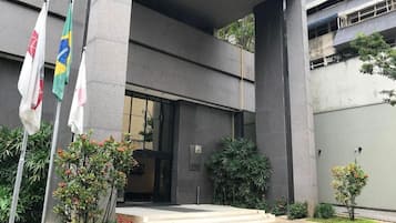 Fassade der Unterkunft