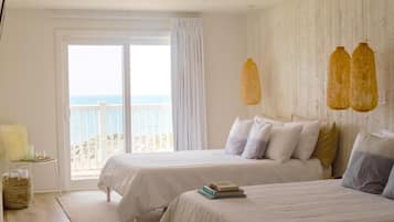 Memory foam beds, individually decorated, individually furnished