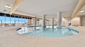 Pool - New Complex!! Beachfront, Lazy River and Slide! (Orange Beach)