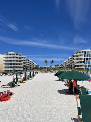 On the beach