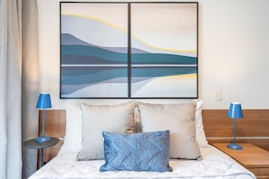 Duplex supérieur | Literie hypoallergénique, décor unique, ameublement unique