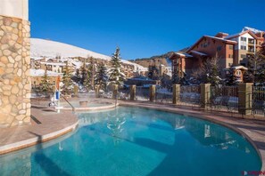Indoor pool - The BEST View w/ Pool, Hot Tub, Ski In/Out! (Crested Butte)