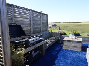 Outdoor dining - 6p Luxury apartment with panoramic roof terrace (Burgerbrug)