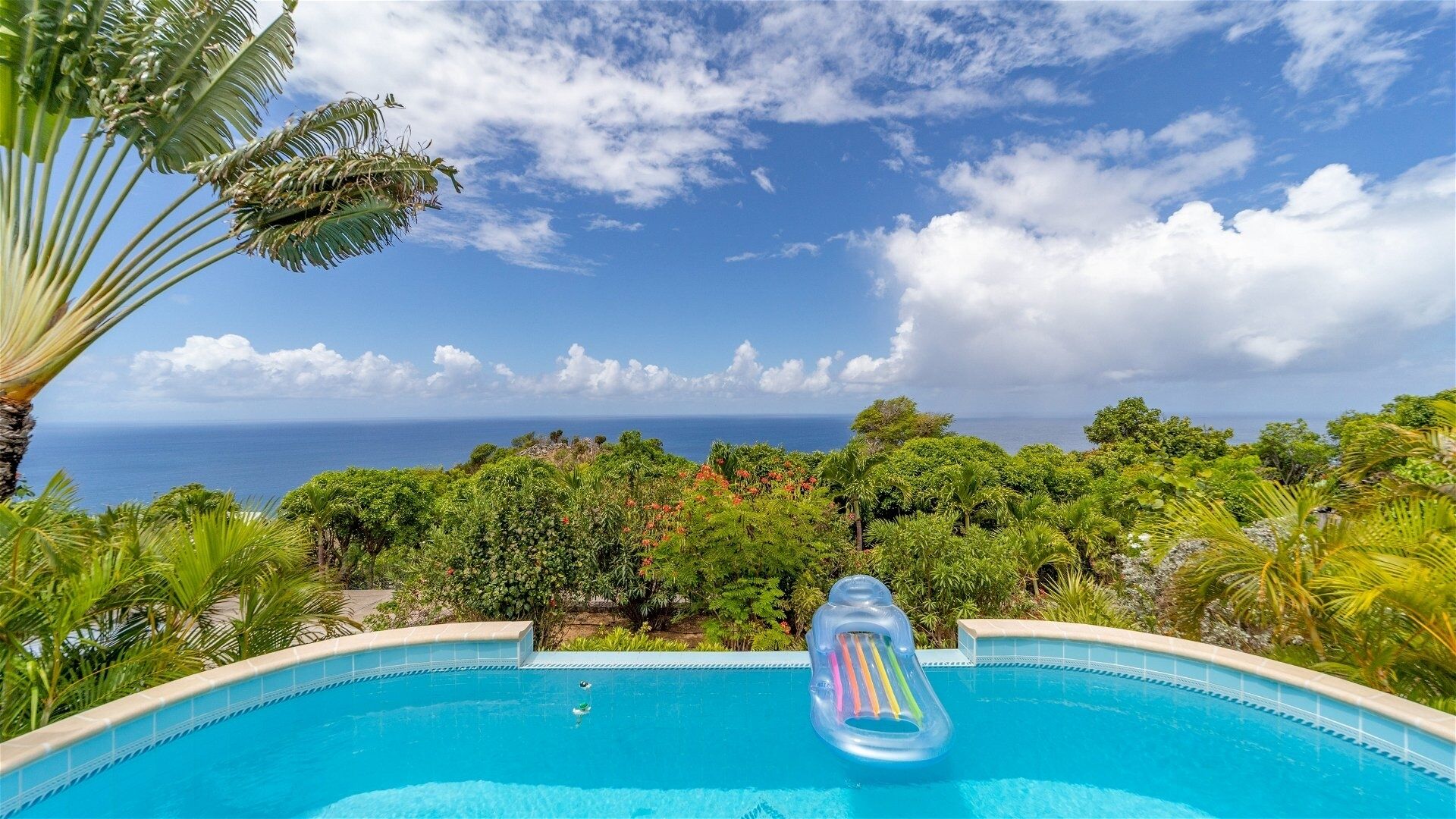 Una piscina climatizada