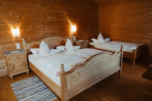 3 habitaciones, wifi y ropa de cama