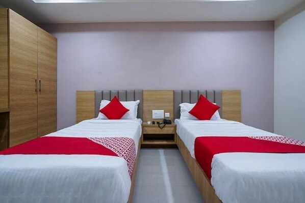 1 makuuhuone, vuodevaatteet