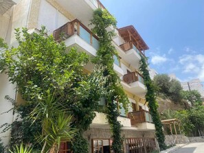 Façade de l’hébergement