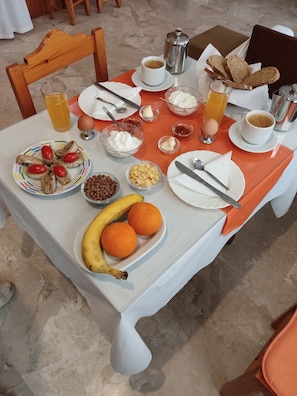 Desayuno inglés incluido todos los días