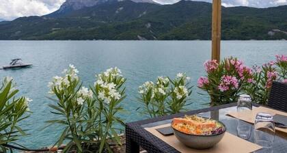 Unterkunft am Chorges-See mit Kamin