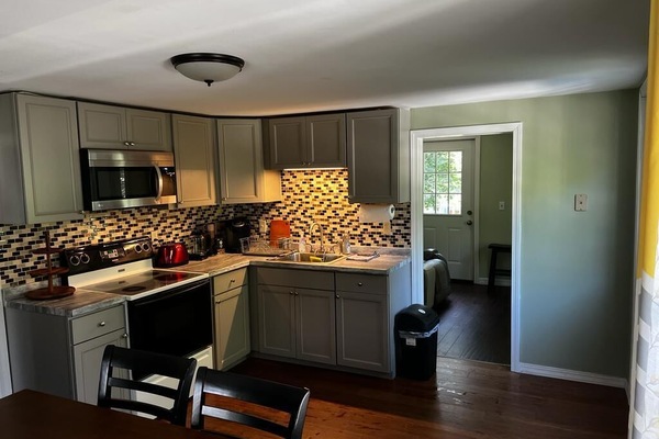 Micro-ondas, fogão, cooktop