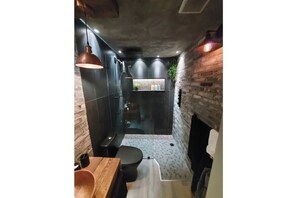 Bathroom - Ultra-chic urban industrial space in Hyde Park! (Tampa)