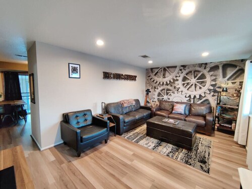 Stylish Steampunk Home for Extended Stays