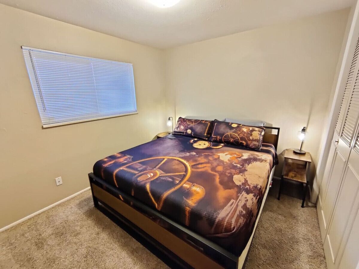 3 sovrum, skrivbord, strykjärn/strykbräda och wi-fi