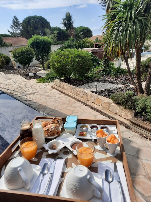 Opções para refeição ao ar livre