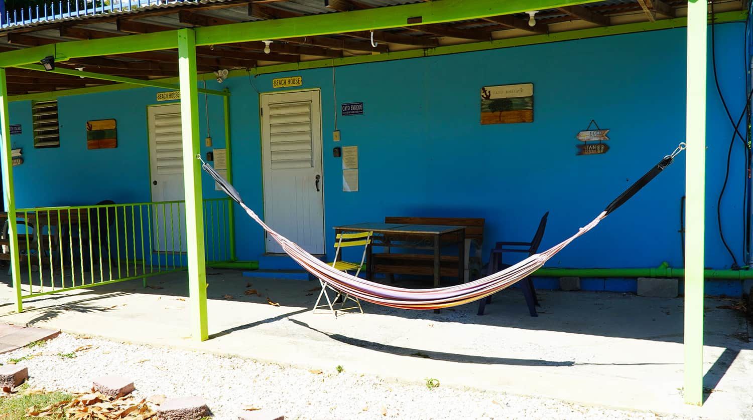Experience the comfort outside of Cayo Enrique Suite