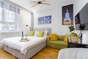 1 bedroom, iron/ironing board, WiFi, bed sheets