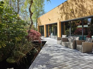 Terrace/patio - Villa indoor pool, hamman, sauna, jacuzzi, gym, billiards, baby (Plouezoc'h)