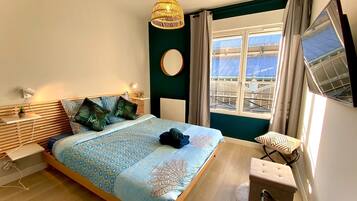 2 chambres, bureau, fer et planche Ă repasser, Wi-Fi gratuit