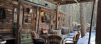 Rustic Cozy Cabin with hot tub