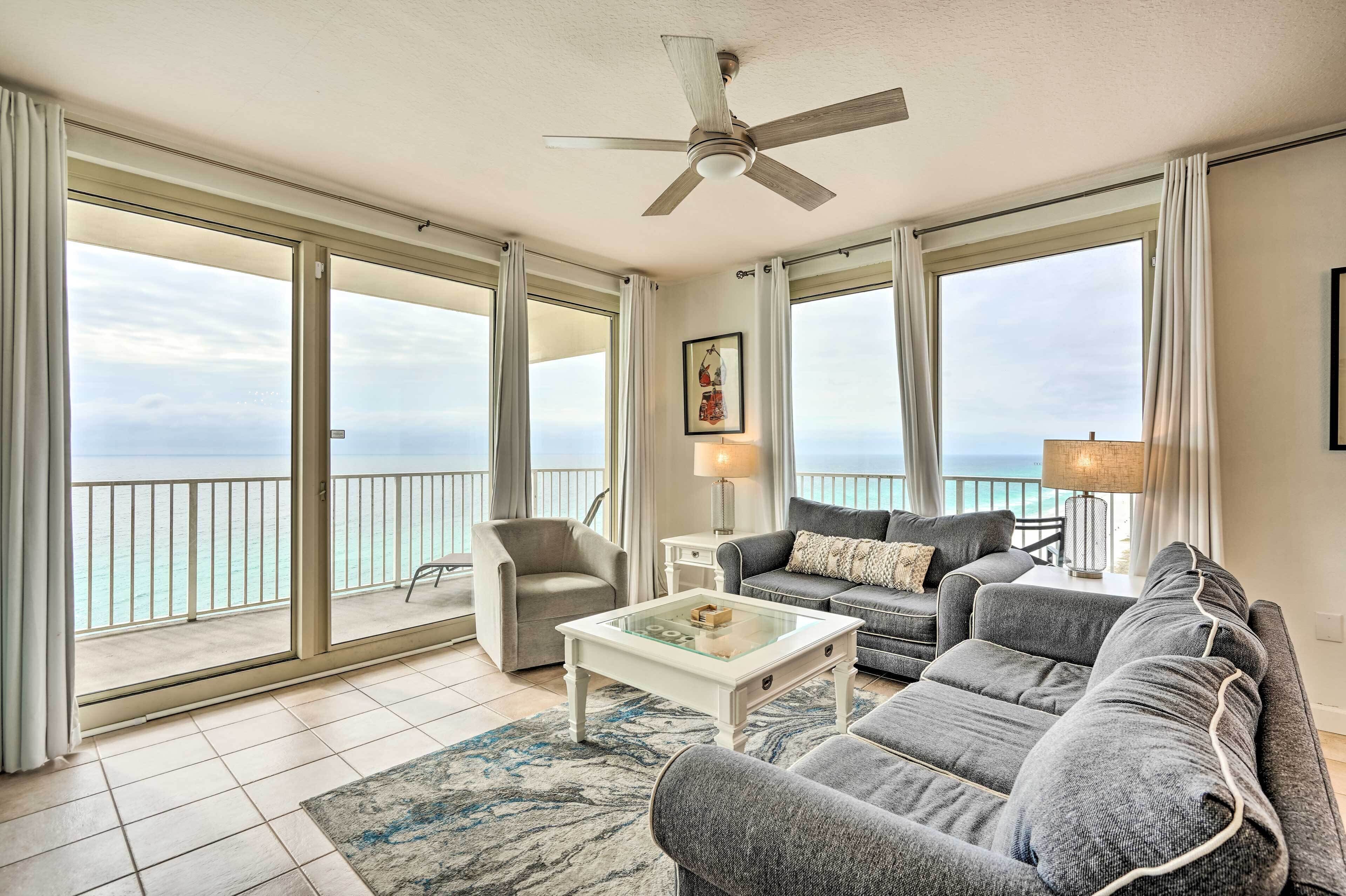 Beachfront PCB Condo w/ Ocean View, Pool Access!
