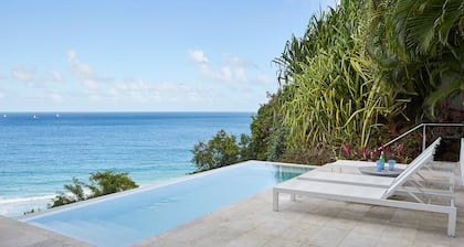 VENTANA stunning contemporary beach house, 5min walk to stunning Trunk Bay beach