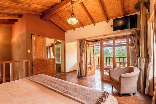 Premium bedding, down duvets, pillow-top beds, individually decorated