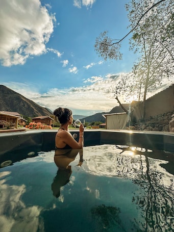 Bañera de hidromasaje exterior