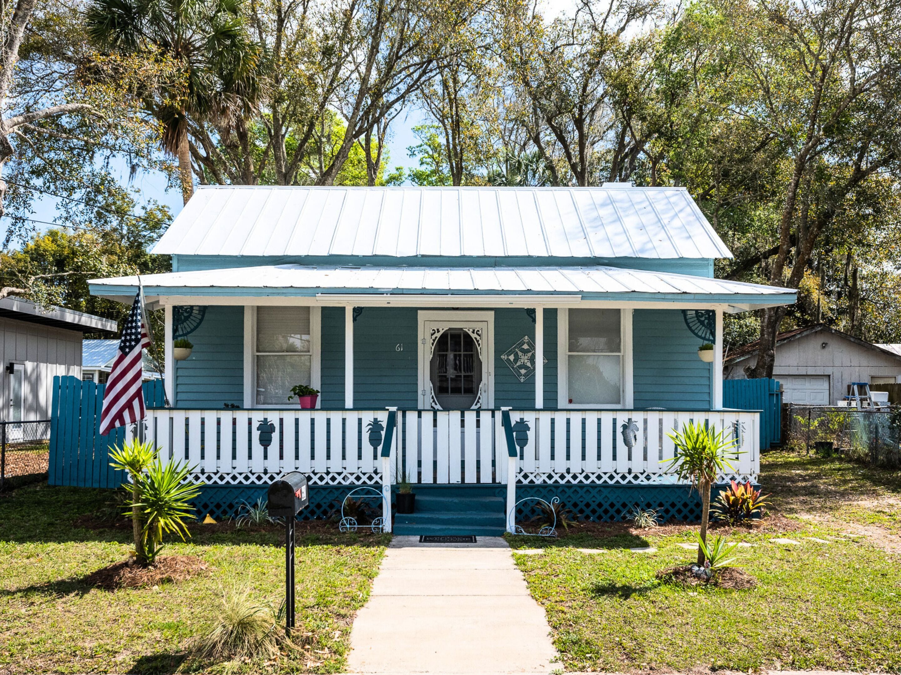 Fachada de la propiedad