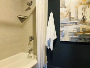 Towels, soap, toilet paper