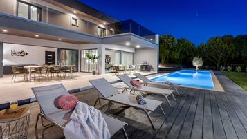 Villa (Six Bedroom Villa with Swimming Pool) | Pool | Outdoor pool, pool umbrellas, sun loungers