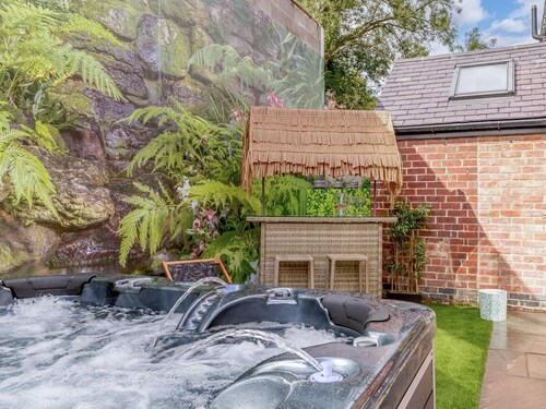 Dawns House in the Peaks overlooking the mill pond