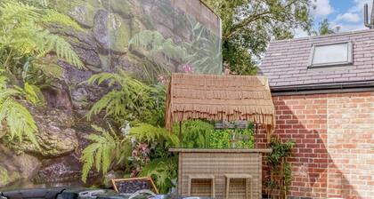 Dawns House in the Peaks overlooking the mill pond