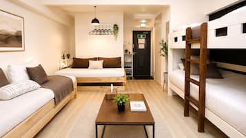 1 bedroom, WiFi (free), bed sheets
