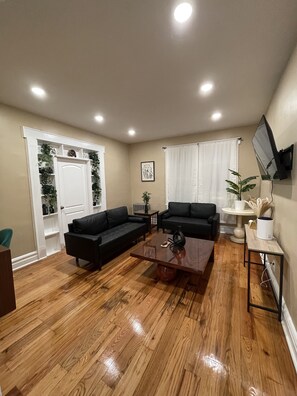 TV connectée, cheminée