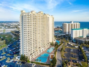 Exterior - Ariel Dunes II 508 - Gulf View Resort! (Miramar Beach)