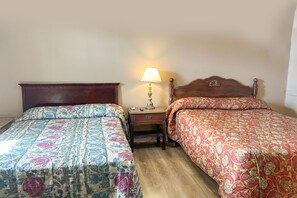 Premium Room, 2 Queen Beds, Smoking | Desk, free WiFi, bed sheets