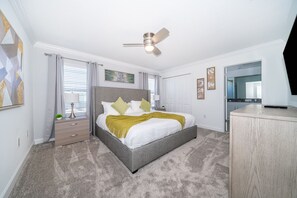 4 habitaciones, tabla de planchar con plancha y wifi gratis 