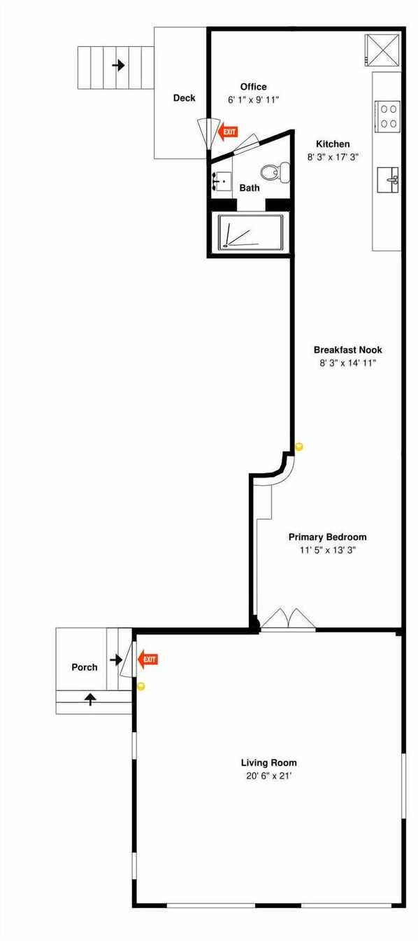 Casa (1 Bedroom) | Servicio de la propiedad