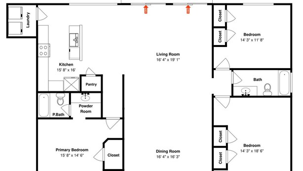 Talo (3 Bedrooms) | Majoituspaikan mukavuudet