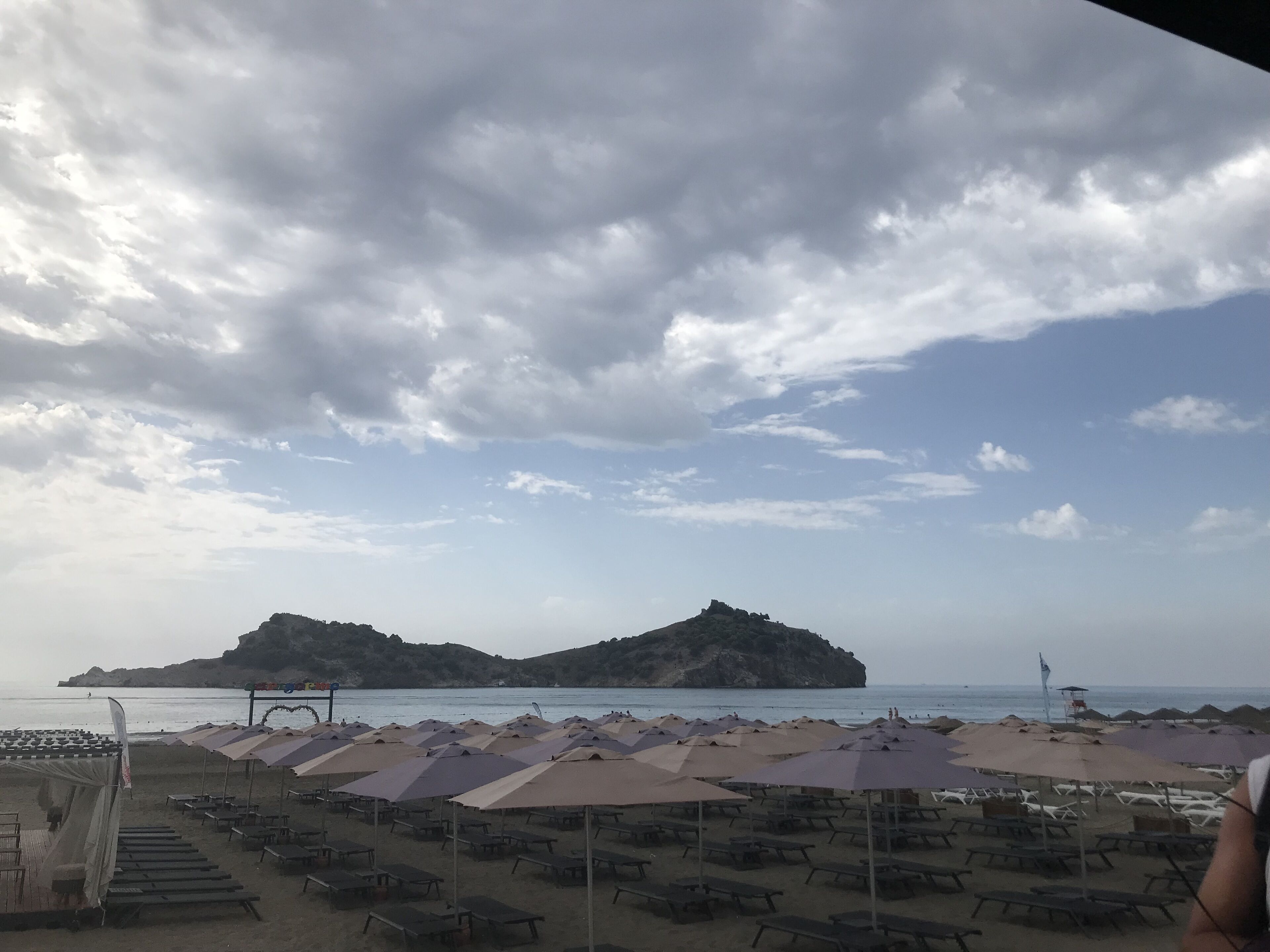 beach nearby, white sand