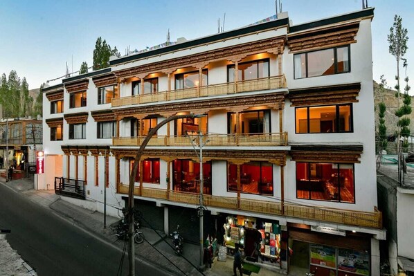 Façade de l’hébergement