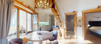 Beautiful, stylishly furnished 2-room flat on the 2nd floor with gallery, 60 m2,